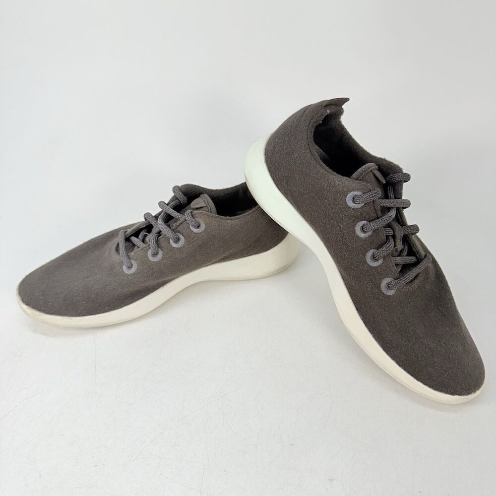 Allbirds Wool Runners Womans 9 Comfort Sneaker Shoes Merino Gray Brown